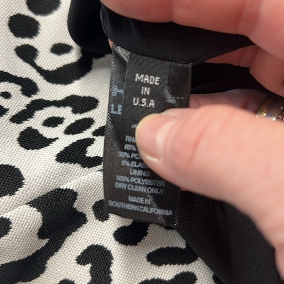 Le Superbe NWT Leopard King Liza Skirt Size M - Picture 9 of 10